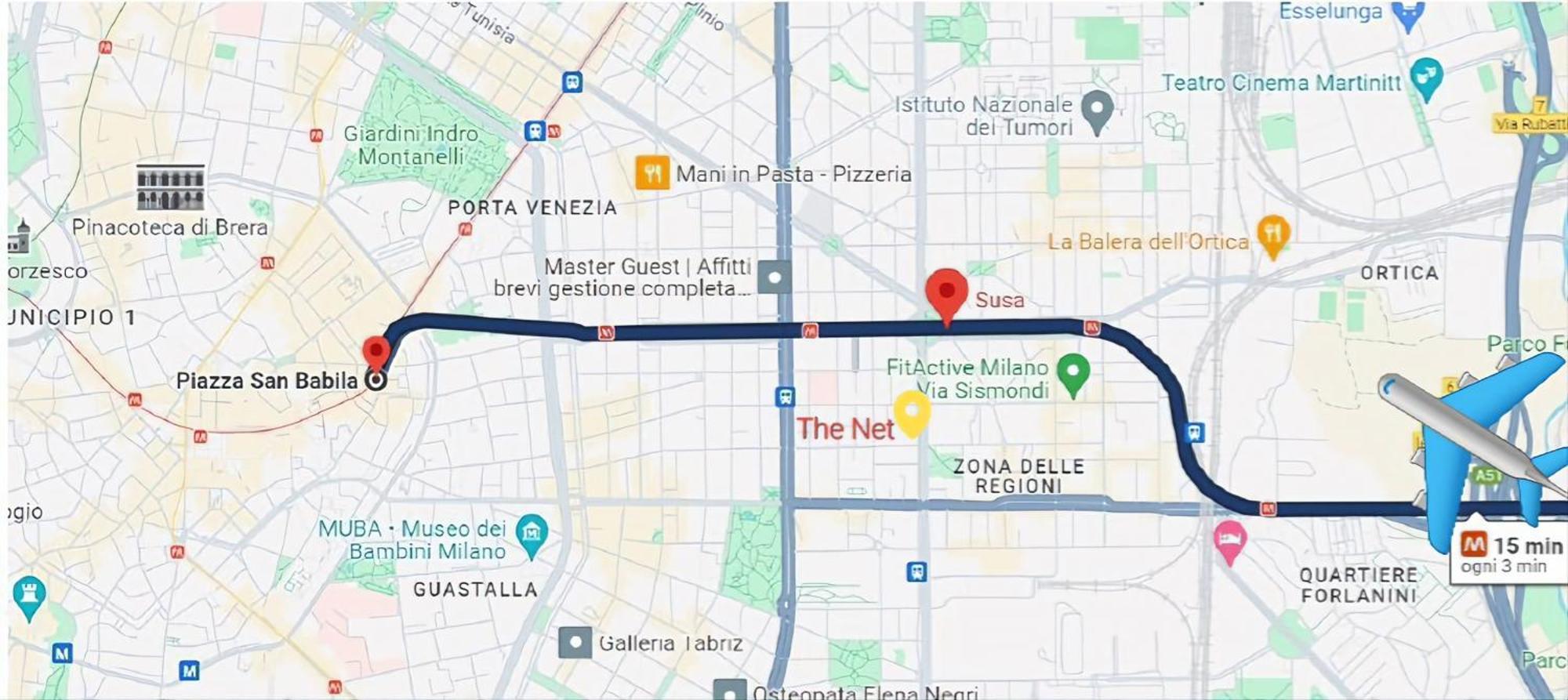 The Net Nuovo E Accogliente - M4 Susa Milán